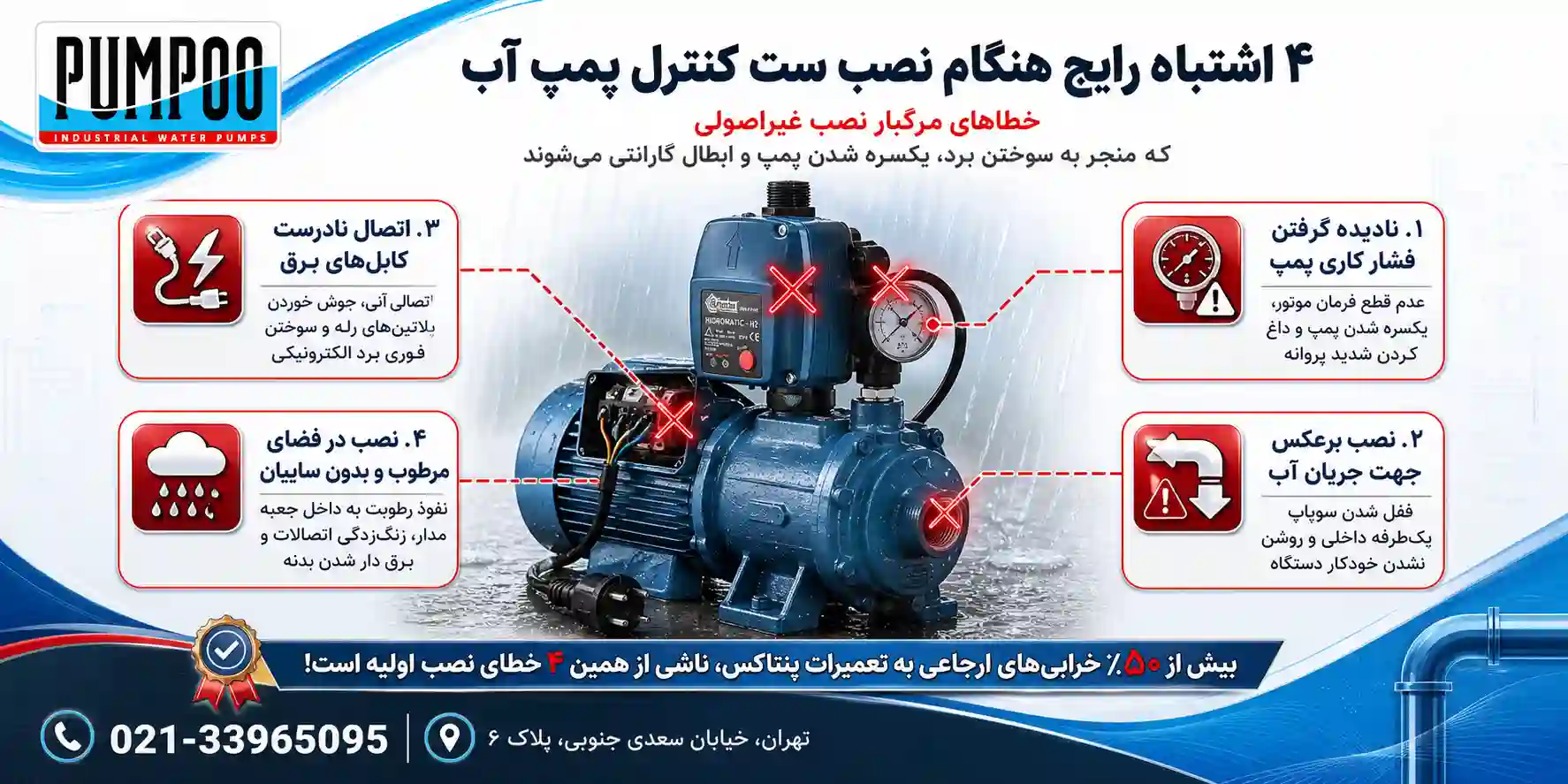 اشتباهات رایج هنگام نصب ست کنترل