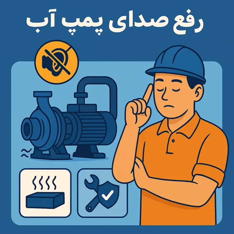 رفع صدای پمپ آب در ساختمان‌های قدیمی خیابان سعدی تهران