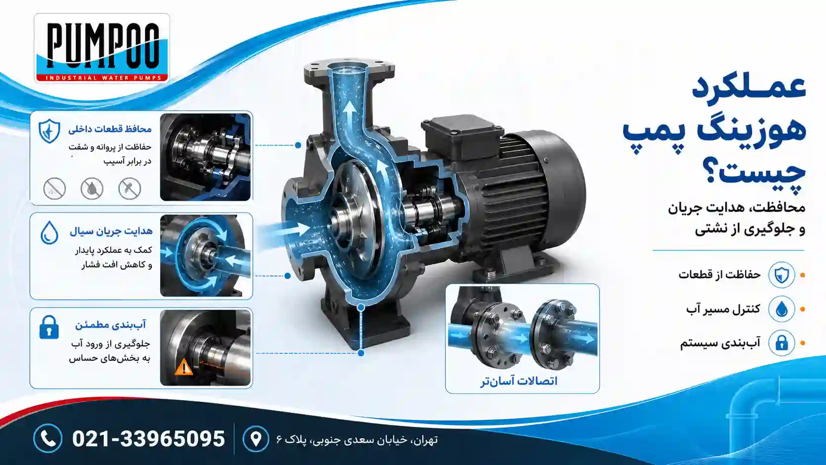 عملکرد هوزینگ پمپ چیست؟
